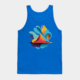 abstract landscape Tank Top